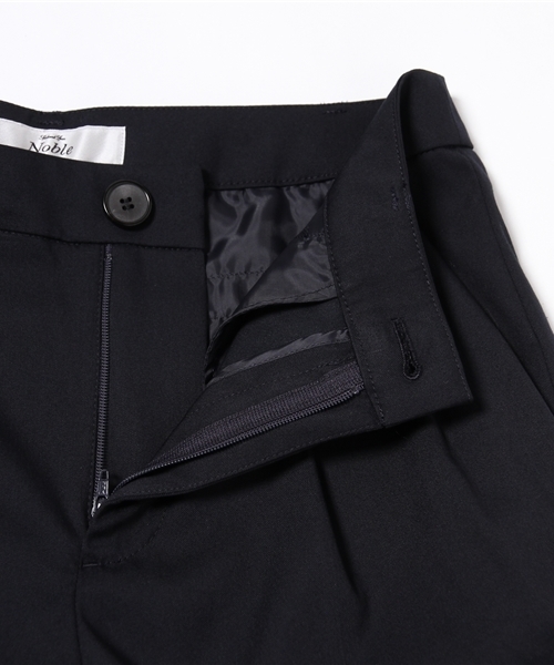 Noble（ノーブル）の「【追加】Ten/Nyツイル タックパンツ◆（その他パンツ・レディース・ブルー系その他/ネイビー/ピンク系その他・36/40/38/34）」の5枚目の写真