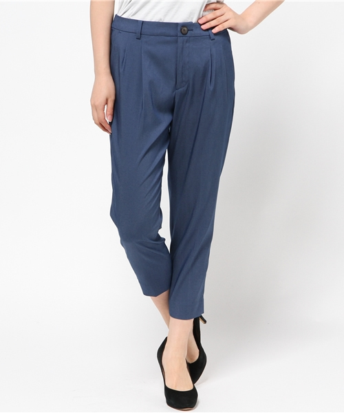 Noble（ノーブル）の「【追加】Ten/Nyツイル タックパンツ◆（その他パンツ・レディース・ブルー系その他/ネイビー/ピンク系その他・36/40/38/34）」の15枚目の写真