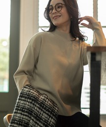 OPAQUE.CLIP | ハイネックワイドニット/ネオサーモ【吸湿発熱/洗濯機洗い可】(ニット/セーター)