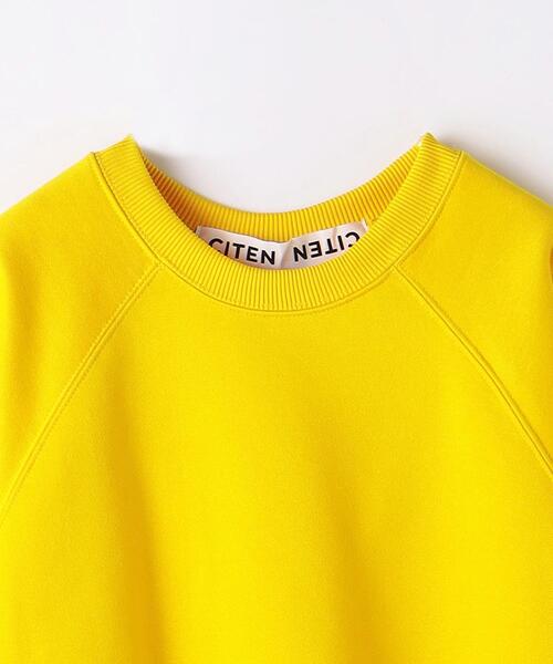CITEN(シテン)の「<CITEN>クルーネック スウェット(スウェット・レディース・イエロー/ホワイト/ブラック・FREE)」の18枚目の写真