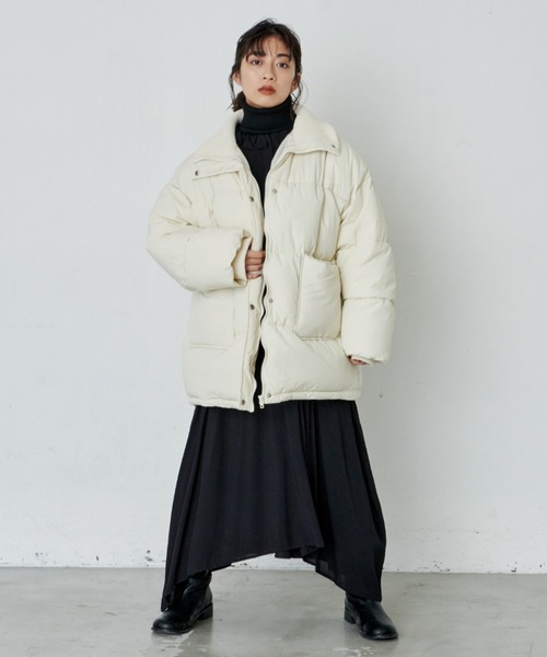 Libra Cue（リブラ キュー）の「リブタートル中綿コート（ブルゾン