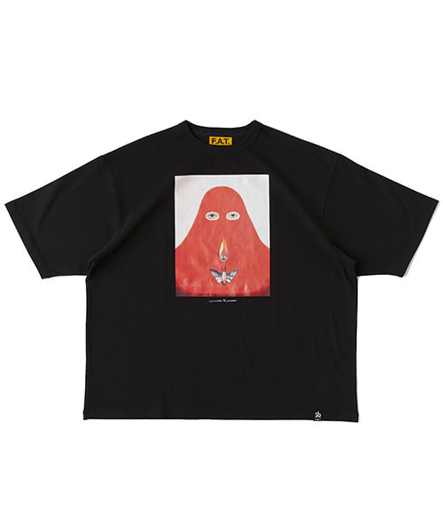 FAT（エフエイティー）の「M.E."GRAND HEART"（Tシャツ/カットソー・メンズ・ブラック/ホワイト・FAT(XL)/SKINNY(L)/TITCH(M)/JUMBO(XXL)）」の2枚目の写真