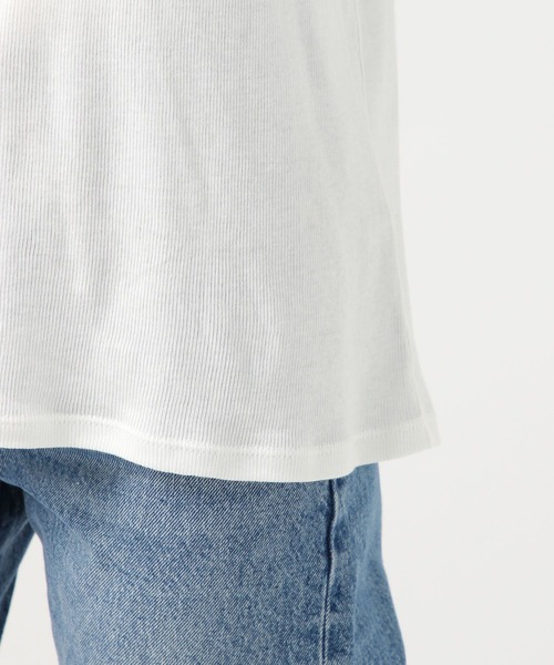 BAYFLOW（ベイフロー）の「2WAYクルーネックプルオーバー（Tシャツ/カットソー・レディース・オフホワイト/パープル/ブラック・FREE）」の20枚目の写真