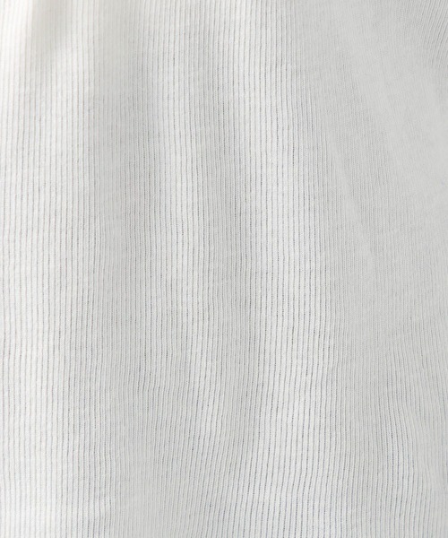 BAYFLOW（ベイフロー）の「2WAYクルーネックプルオーバー（Tシャツ/カットソー・レディース・オフホワイト/パープル/ブラック・FREE）」の21枚目の写真