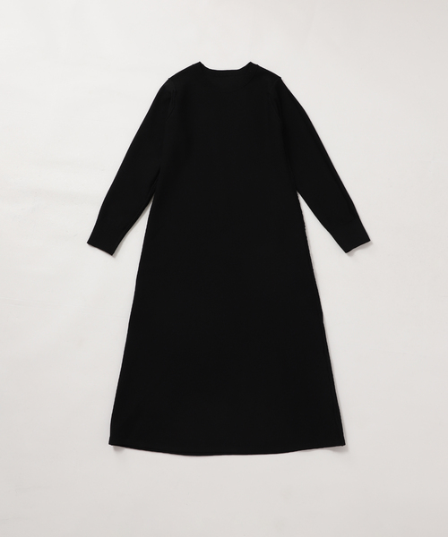 JOURNAL STANDARD relume(ジャーナルスタンダード レリューム)の「ウォッシャブルエステルヤーンフレアワンピース(ワンピース・レディース・ブラック/ネイビー/アイボリー・FREE)」の20枚目の写真