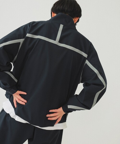 ABU GARCIA（アブ・ガルシア）の「Abu Garcia × BEAMS / 別注 Soft Shell Jakcet（ブルゾン・メンズ・ネイビー・X-LARGE/LARGE/MEDIUM）」の7枚目の写真