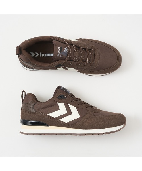 hummel(ヒュンメル)の「hummel/ヒュンメル MONACO 86 NS/モナコ86(スニーカー・メンズ・レッド/グレー/ホワイト×レッド/ブルー/グリーン/ネイビー/グレー系その他/ベージュ/ブラウン/ネイビー系・25cm/26.5cm/27cm/26cm/24cm/23.5cm/24.5cm/28cm/23cm/25.5cm/28.5cm/22.5cm)」の5枚目の写真