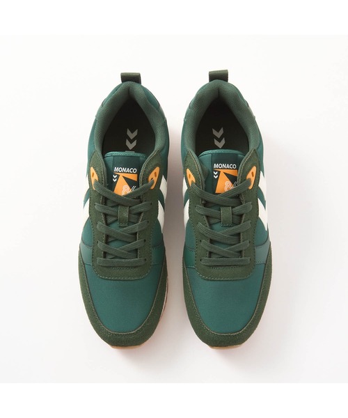 hummel（ヒュンメル）の「hummel/ヒュンメル MONACO 86 NS/モナコ86（スニーカー・メンズ・レッド/グレー/ホワイト×レッド/ブルー/グリーン/ネイビー/グレー系その他/ベージュ・25cm/26.5cm/27cm/26cm/24cm/23.5cm/24.5cm/28cm/23cm/25.5cm/28.5cm/22.5cm）」の18枚目の写真