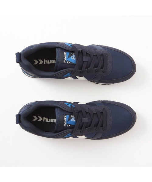 hummel（ヒュンメル）の「hummel/ヒュンメル MONACO 86 NS/モナコ86（スニーカー・メンズ・レッド/グレー/ホワイト×レッド/ブルー/グリーン/ネイビー/グレー系その他/ベージュ・25cm/26.5cm/27cm/26cm/24cm/23.5cm/24.5cm/28cm/23cm/25.5cm/28.5cm/22.5cm）」の13枚目の写真