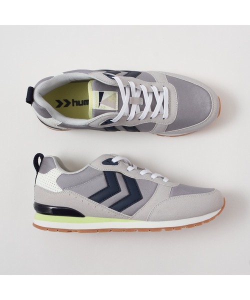 hummel（ヒュンメル）の「hummel/ヒュンメル MONACO 86 NS/モナコ86（スニーカー・メンズ・レッド/グレー/ホワイト×レッド/ブルー/グリーン/ネイビー/グレー系その他/ベージュ/ブラウン/ネイビー系・25cm/26.5cm/27cm/26cm/24cm/23.5cm/24.5cm/28cm/23cm/25.5cm/28.5cm/22.5cm）」の18枚目の写真