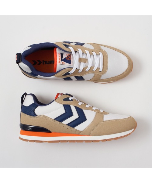 hummel（ヒュンメル）の「hummel/ヒュンメル MONACO 86 NS/モナコ86（スニーカー・メンズ・レッド/グレー/ホワイト×レッド/ブルー/グリーン/ネイビー/グレー系その他/ベージュ/ブラウン/ネイビー系・25cm/26.5cm/27cm/26cm/24cm/23.5cm/24.5cm/28cm/23cm/25.5cm/28.5cm/22.5cm）」の19枚目の写真