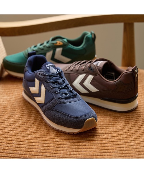 hummel（ヒュンメル）の「hummel/ヒュンメル MONACO 86 NS/モナコ86（スニーカー・メンズ・レッド/グレー/ホワイト×レッド/ブルー/グリーン/ネイビー/グレー系その他/ベージュ/ブラウン/ネイビー系・25cm/26.5cm/27cm/26cm/24cm/23.5cm/24.5cm/28cm/23cm/25.5cm/28.5cm/22.5cm）」の22枚目の写真