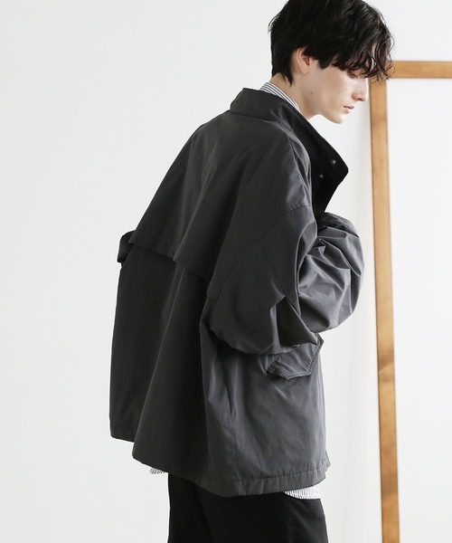 ASTRONOMY（アストロノミー）の「裏地フリースショートモッズブルゾン/M-65（ミリタリージャケット・メンズ・カーキ/ブラック/チャコール・XL/L/S/M）」の11枚目の写真