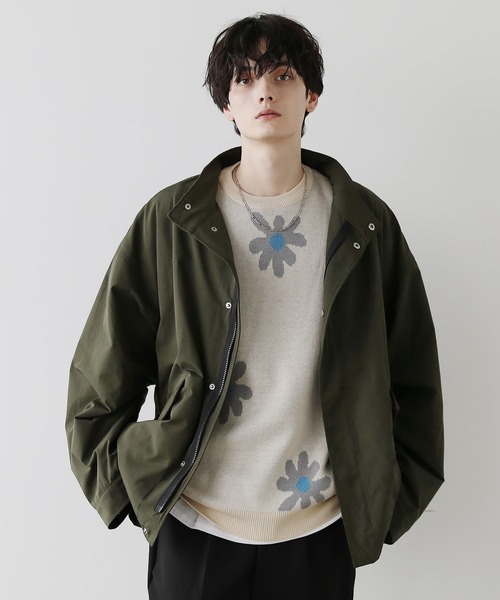 ASTRONOMY（アストロノミー）の「裏地フリースショートモッズブルゾン/M-65（ミリタリージャケット・メンズ・カーキ/ブラック/チャコール・XL/L/S/M）」の15枚目の写真