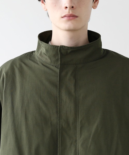 ASTRONOMY（アストロノミー）の「裏地フリースショートモッズブルゾン/M-65（ミリタリージャケット・メンズ・カーキ/ブラック/チャコール・XL/L/S/M）」の21枚目の写真