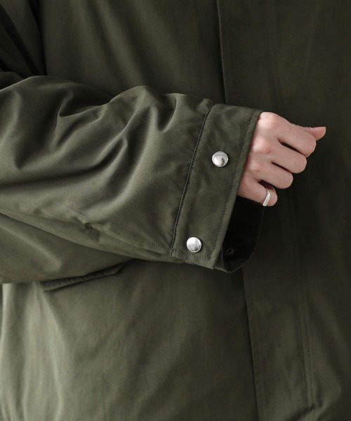 ASTRONOMY（アストロノミー）の「裏地フリースショートモッズブルゾン/M-65（ミリタリージャケット・メンズ・カーキ/ブラック/チャコール・XL/L/S/M）」の22枚目の写真