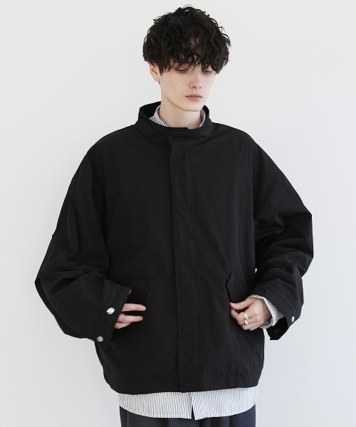 裏地フリースショートモッズブルゾン/M-65（ミリタリージャケット