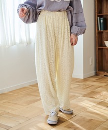 Crisp | 起毛レースパンツ(その他パンツ)