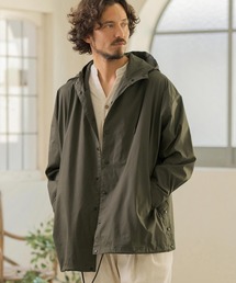 mj9768-HOODED LIGHT SHIRTS COAT シャツコート