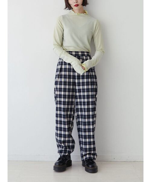 jouetie（ジュエティ）の「ラメハイネックシアートップス（Tシャツ/カットソー・レディース・シルバー/ブラック/グリーン/ピンク/ブルー・MEDIUM）」の18枚目の写真