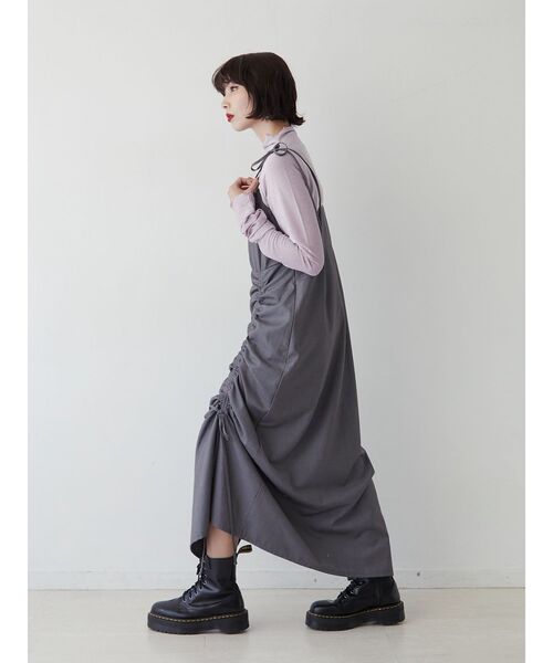 jouetie（ジュエティ）の「ラメハイネックシアートップス（Tシャツ/カットソー・レディース・シルバー/ブラック/グリーン/ピンク/ブルー・MEDIUM）」の11枚目の写真