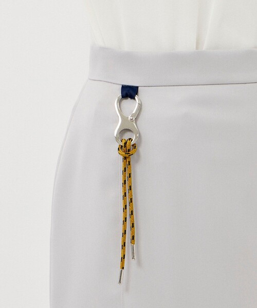 CITY TOKYO(シティトウキョウ)の「【手洗い可能】ダイアゴナルファスナースカート(スカート・レディース・グレー/ブルー・1/2)」の17枚目の写真