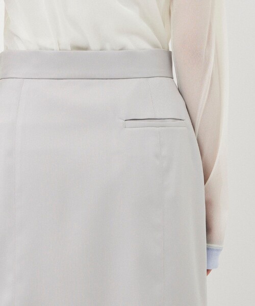 CITY TOKYO(シティトウキョウ)の「【手洗い可能】ダイアゴナルファスナースカート(スカート・レディース・グレー/ブルー・1/2)」の18枚目の写真