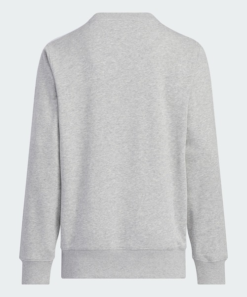 adidas（アディダス）の「エッセンシャルズ プラス ルーズフィット スリーストライプス フレンチテリー スウェットシャツ キッズ / トレーナー / アディダス adidas（スウェット・キッズ・グレー/ブルー/ブラック/パープル/ネイビー・140/150/160/130/110/120）」の11枚目の写真