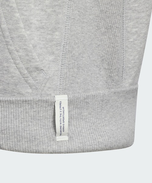 adidas（アディダス）の「エッセンシャルズ プラス ルーズフィット スリーストライプス フレンチテリー スウェットシャツ キッズ / トレーナー / アディダス adidas（スウェット・キッズ・グレー/ブルー/ブラック/パープル/ネイビー・140/150/160/130/110/120）」の13枚目の写真