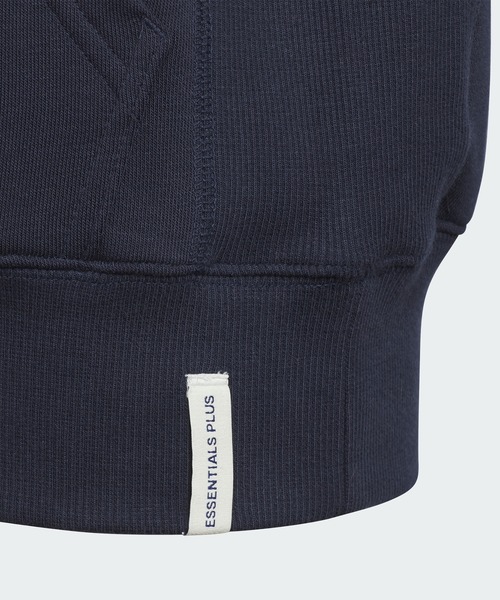 adidas（アディダス）の「エッセンシャルズ プラス ルーズフィット スリーストライプス フレンチテリー スウェットシャツ キッズ / トレーナー / アディダス adidas（スウェット・キッズ・グレー/ブルー/ブラック/パープル/ネイビー・140/150/160/130/110/120）」の20枚目の写真