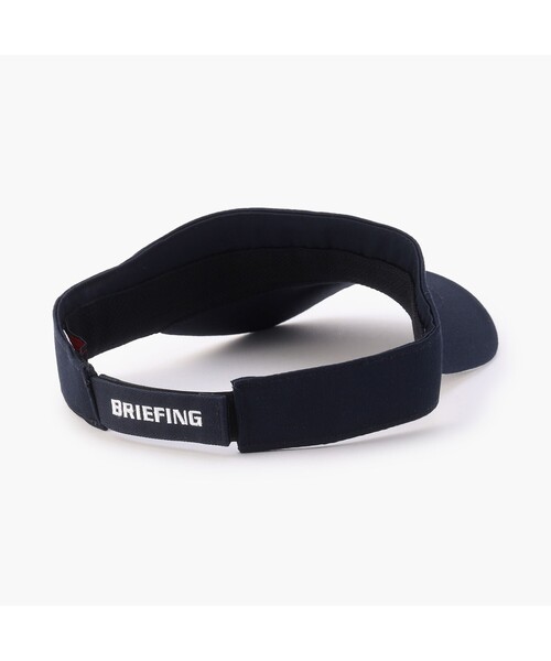 BRIEFING（ブリーフィング）の「【完売カラー9月上旬～中旬頃入荷予定】MENS BASIC VISOR（サンバイザー・メンズ・ネイビー/ベージュ/ホワイト/オリーブ/ブラック・FREE）」の6枚目の写真