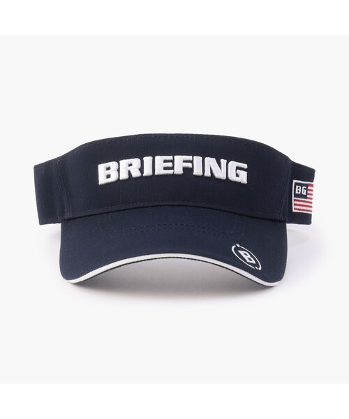 BRIEFING（ブリーフィング）の「【完売カラー9月上旬～中旬頃入荷予定】MENS BASIC VISOR（サンバイザー・メンズ・ネイビー/ベージュ/ホワイト/オリーブ/ブラック・FREE）」の22枚目の写真