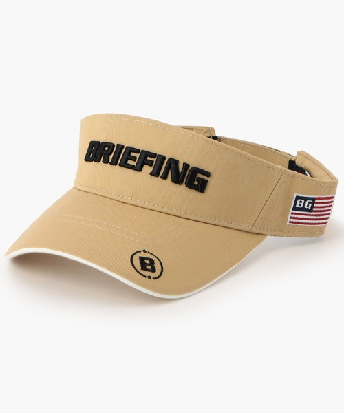 【完売カラー9月上旬～中旬頃入荷予定】MENS BASIC VISOR（サンバイザー）｜BRIEFING（ブリーフィング）