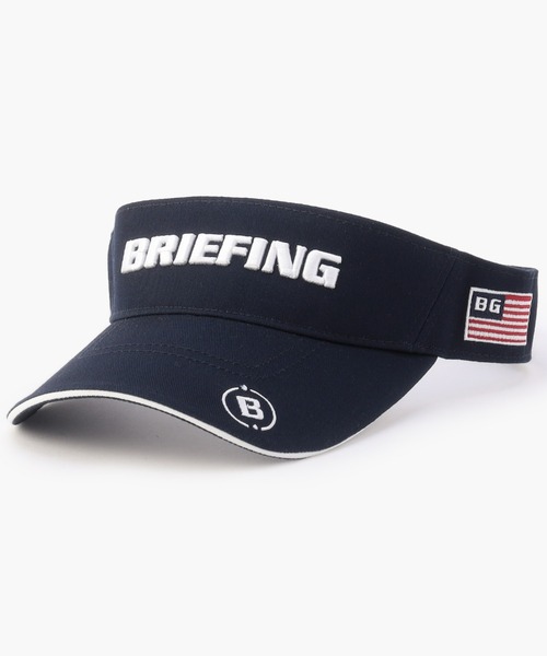 BRIEFING（ブリーフィング）の「【完売カラー9月上旬～中旬頃入荷予定】MENS BASIC VISOR（サンバイザー・メンズ・ネイビー/ベージュ/ホワイト/オリーブ/ブラック・FREE）」の5枚目の写真