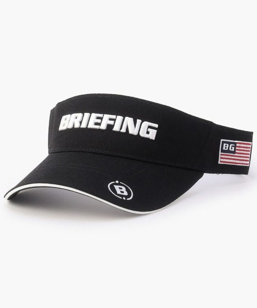 BRIEFING（ブリーフィング）の「【完売カラー9月上旬～中旬頃入荷予定】MENS BASIC VISOR（サンバイザー・メンズ・ネイビー/ベージュ/ホワイト/オリーブ/ブラック・FREE）」の3枚目の写真