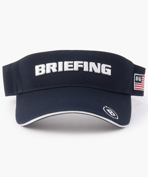 BRIEFING（ブリーフィング）の「【完売カラー9月上旬～中旬頃入荷予定】MENS BASIC VISOR（サンバイザー・メンズ・ネイビー/ベージュ/ホワイト/オリーブ/ブラック・FREE）」の11枚目の写真