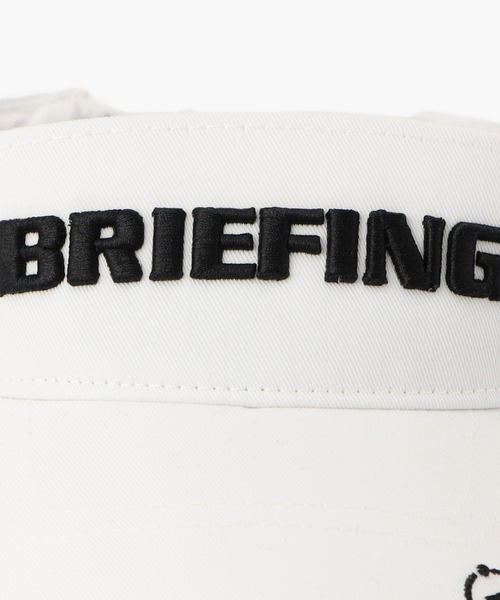 BRIEFING（ブリーフィング）の「【完売カラー9月上旬～中旬頃入荷予定】MENS BASIC VISOR（サンバイザー・メンズ・ネイビー/ベージュ/ホワイト/オリーブ/ブラック・FREE）」の16枚目の写真