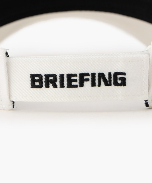 BRIEFING（ブリーフィング）の「【完売カラー9月上旬～中旬頃入荷予定】MENS BASIC VISOR（サンバイザー・メンズ・ネイビー/ベージュ/ホワイト/オリーブ/ブラック・FREE）」の17枚目の写真