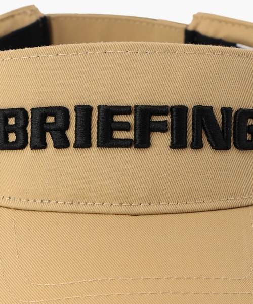 BRIEFING（ブリーフィング）の「【完売カラー9月上旬～中旬頃入荷予定】MENS BASIC VISOR（サンバイザー・メンズ・ネイビー/ベージュ/ホワイト/オリーブ/ブラック・FREE）」の20枚目の写真