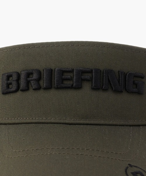 BRIEFING（ブリーフィング）の「【完売カラー9月上旬～中旬頃入荷予定】MENS BASIC VISOR（サンバイザー・メンズ・ネイビー/ベージュ/ホワイト/オリーブ/ブラック・FREE）」の14枚目の写真