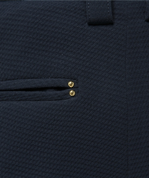 LEP LUSS（レプラス）の「【LEP LUSS】二重織ドビーパンツ（その他パンツ・レディース・ネイビー・38/36）」の9枚目の写真