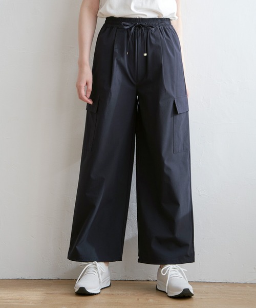 ikka（イッカ）の「リップストップカーゴパンツ（カーゴパンツ・レディース・オリーブ/ネイビー・L/M/S）」の21枚目の写真