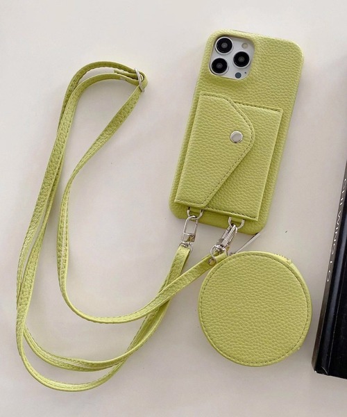 【セール】3-1E5 スマホケース ショルダー カードケース コインケース 小銭入れ ミニ ポーチ付き iPhone 13 13pro 14 14pro 15 15pro 対応（スマホケース/カバー）｜CALIFORNIA OUTFITTERS（カリフォルニア アウトフィッターズ）