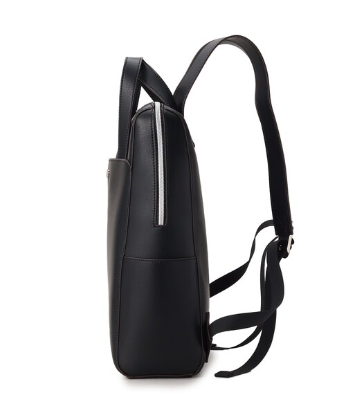 ITS'DEMO（イッツデモ）の「◆【13インチまでのPC収納／多ポケ／ポケ6／通勤・通学に】かるいカバン　リュック（バックパック/リュック・レディース・パープル/ライトグレー/ブラック/ナチュラル・00）」の7枚目の写真