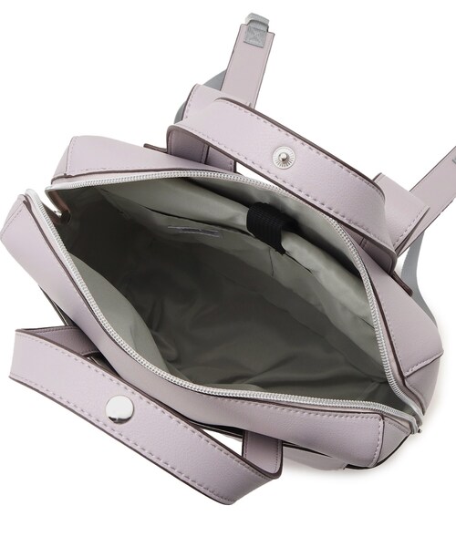 ITS'DEMO（イッツデモ）の「◆【13インチまでのPC収納／多ポケ／ポケ6／通勤・通学に】かるいカバン　リュック（バックパック/リュック・レディース・パープル/ライトグレー/ブラック/ナチュラル・00）」の13枚目の写真