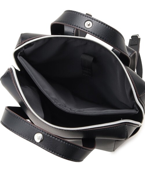 ITS'DEMO（イッツデモ）の「◆【13インチまでのPC収納／多ポケ／ポケ6／通勤・通学に】かるいカバン　リュック（バックパック/リュック・レディース・パープル/ライトグレー/ブラック/ナチュラル・00）」の15枚目の写真