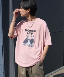 PUBLUX | Bohemian Chop/ボヘミアンチョップ ダルメシアン プリントTシャツ 限定展開(Tシャツ/カットソー)