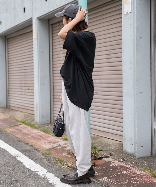 PUBLUX（パブリュクス）の「Bohemian Chop/ボヘミアンチョップ ダルメシアン プリントTシャツ　限定展開（Tシャツ/カットソー・レディース・ピンク/オフホワイト/ブラック・S/M/L）」の9枚目の写真