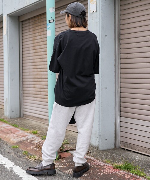 PUBLUX（パブリュクス）の「Bohemian Chop/ボヘミアンチョップ ダルメシアン プリントTシャツ　限定展開（Tシャツ/カットソー・レディース・ピンク/オフホワイト/ブラック・S/M/L）」の10枚目の写真