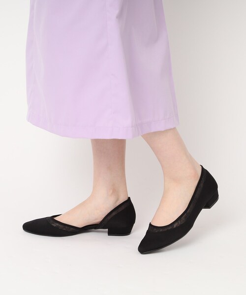 ESPERANZA(エスペランサ)の「セパレートフラットパンプス 結婚式二次会 パーティー 24SS(その他シューズ・レディース・ブラック系2/ブルー系2/ピンク系7・22.5cm/23.0cm/23.5cm/24.0cm/24.5cm/25.0cm)」の1枚目の写真